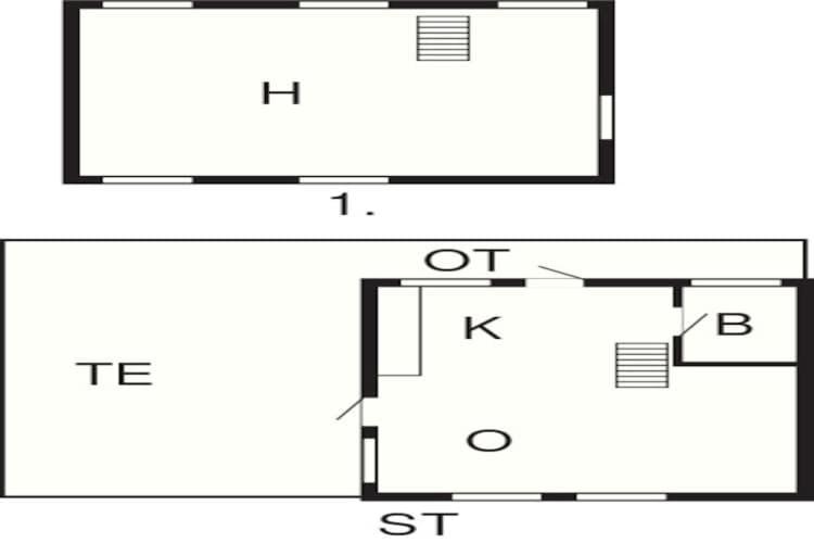 6 Person Holiday Home In AÅkirkeby Exterior foto